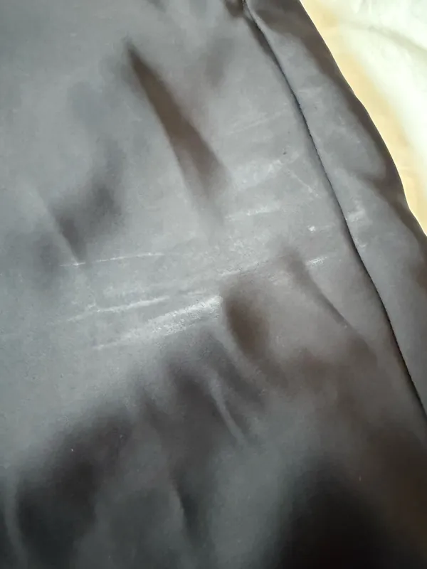 Zara Black Maxi Slip Silk Skirt - Image 4