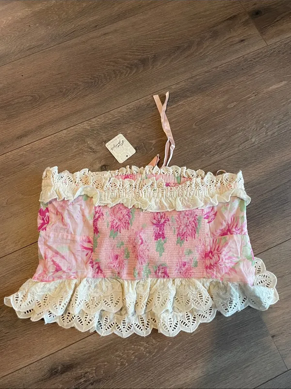 Free People Dolly Tube Top- size Large - Image 5