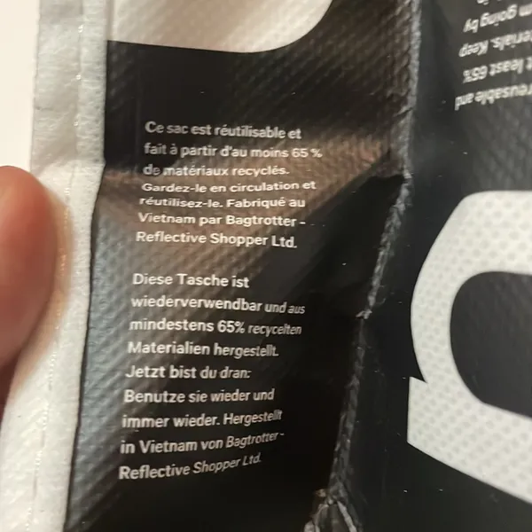 Lululemon reusable tote bag - Image 3