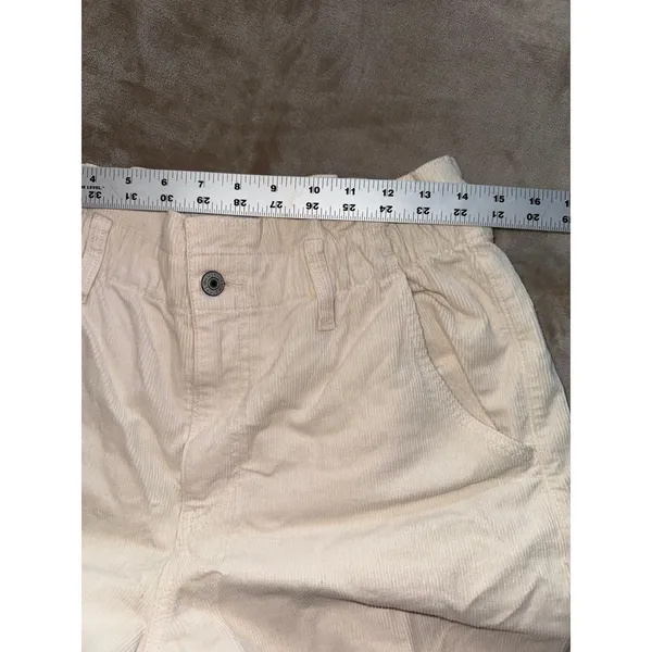 American Eagle Women's Real Good Stretch‎ Baggy Corduroy Cargo Pants Size 8 - Image 7