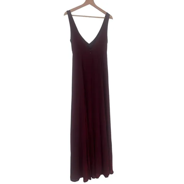 ✨Show Me Your Mumu Burgundy Jenn Maxi Sz Medium Dress✨ - Image 5