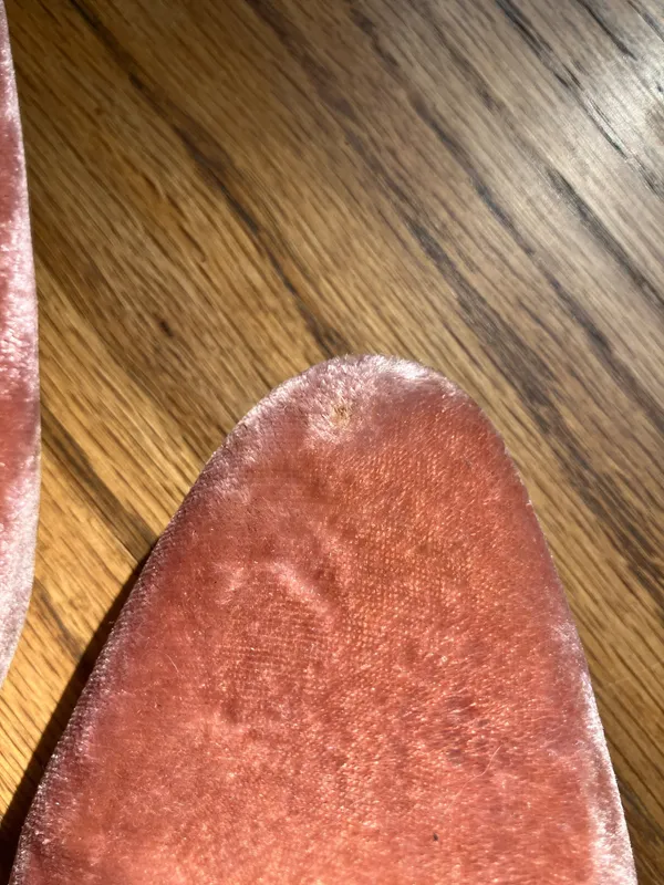 Sam Edelman Pink Velvet Heels - Image 8