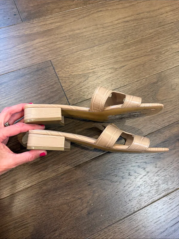 Seven NYC Tan/Brown Harlien Slide Sandal Size 9 - C30-117 - Image 6