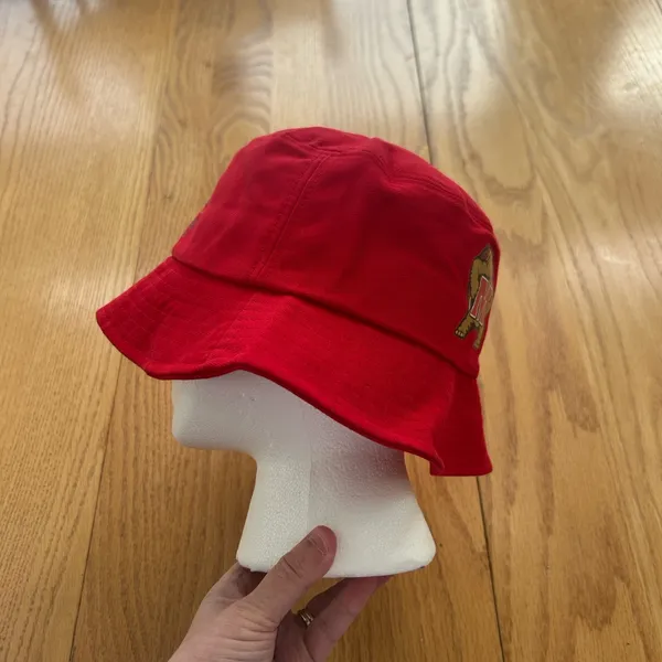 University Of Maryland Robert H Smith School‎ Of Business Red Bucket Hat Terps - Image 5