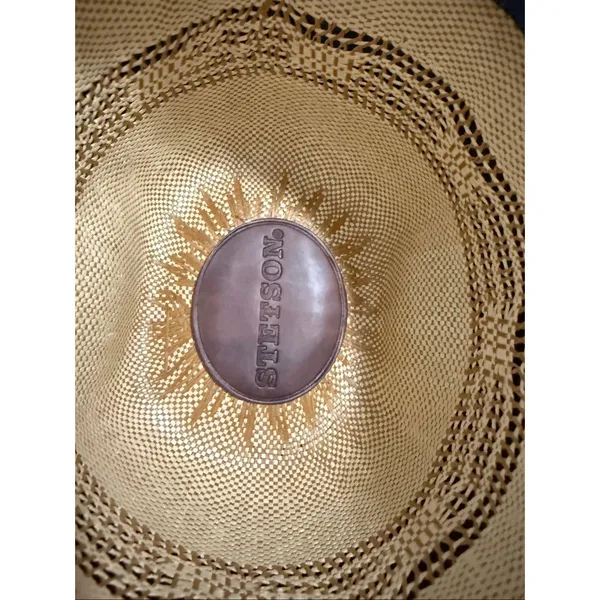 Stetson THUNDER 10X STRAW COWBOY HAT XS S COWGIRL WESTERN - Image 4