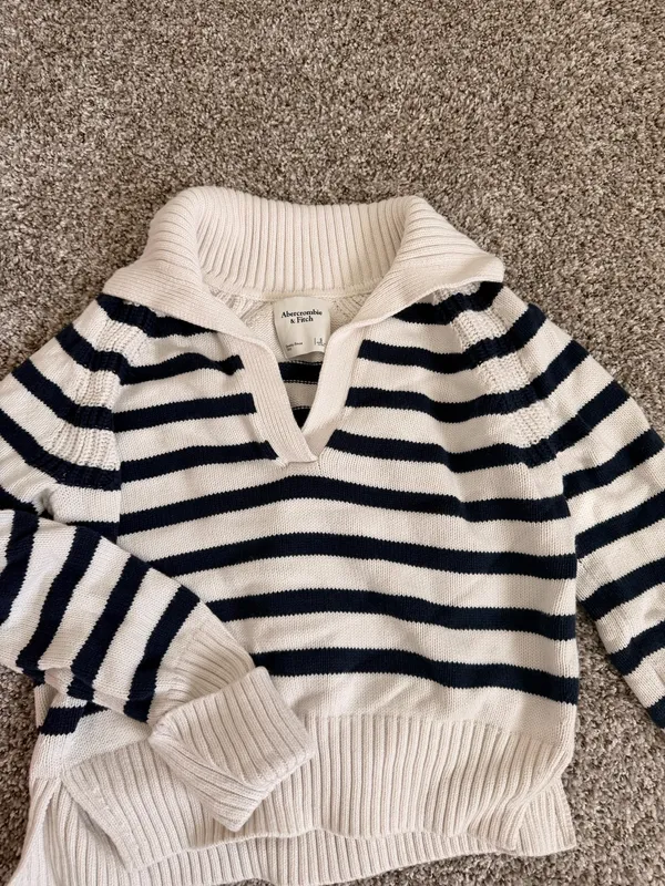 Abercrombie Sweater Knit Striped - Image 3
