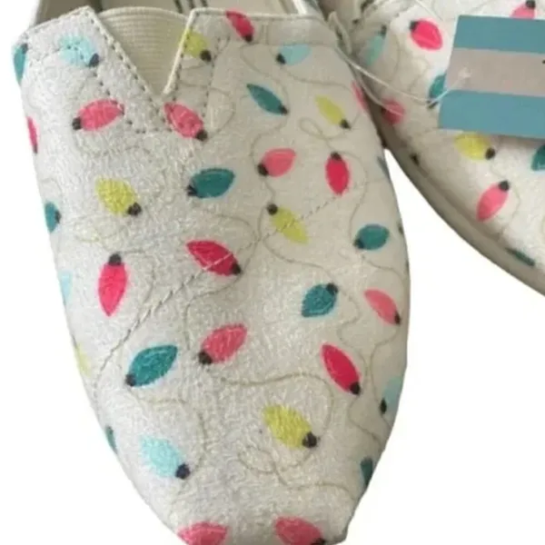 Toms Christmas Lights Alpargatas Shoes‎ 6 - Image 3