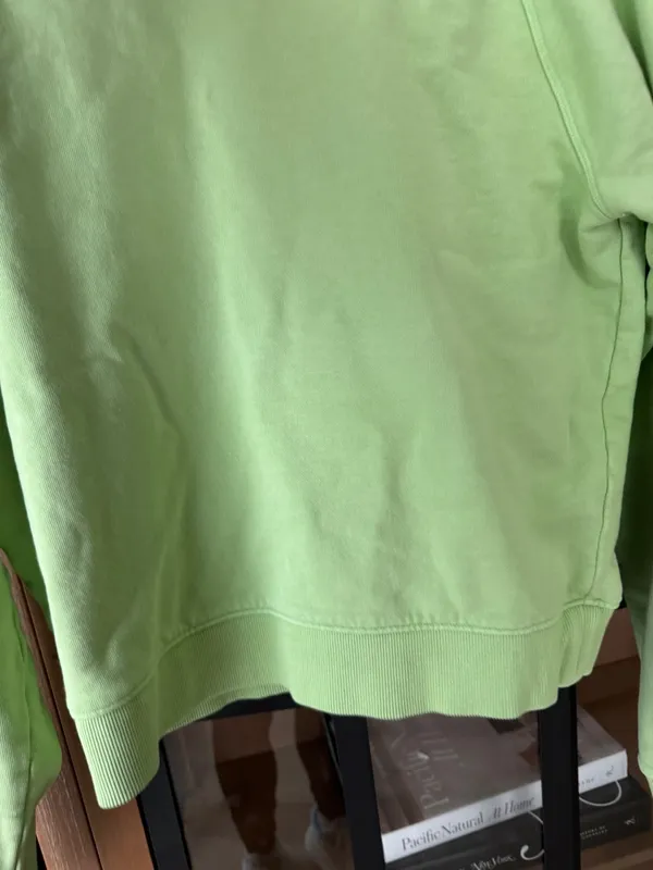 Outdoor Voices crewneck Jade Terry Green Sweatshirt Pullover Top lime - Image 10