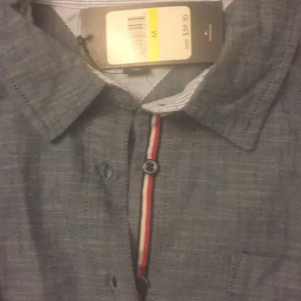 NWT Tommy Hilfiger‎ Button Up - Image 2