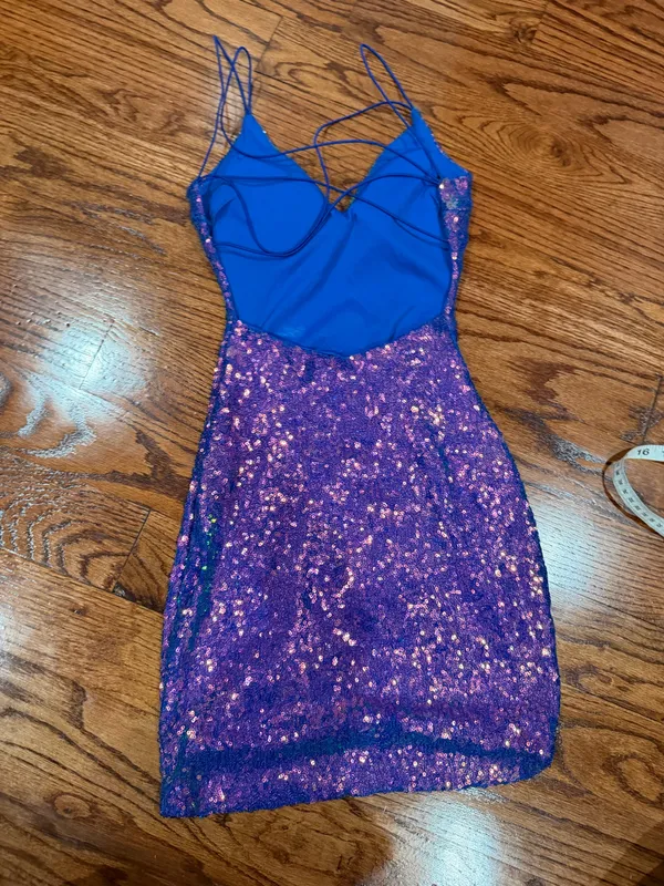B. Darlin sequin backless dress - Image 5