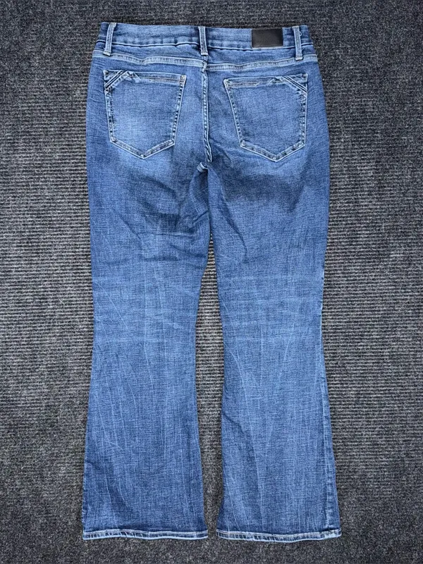Buckle Black Fit No 53 Bootcut Stretch Jeans Sz 29 x 29 SHORT BBW5914S Whisker - Image 2