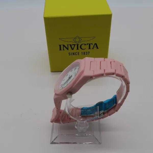 Invicta Celestial Sintix Unisex Watch - 40mm, Pink (70389) New In Box - Image 6