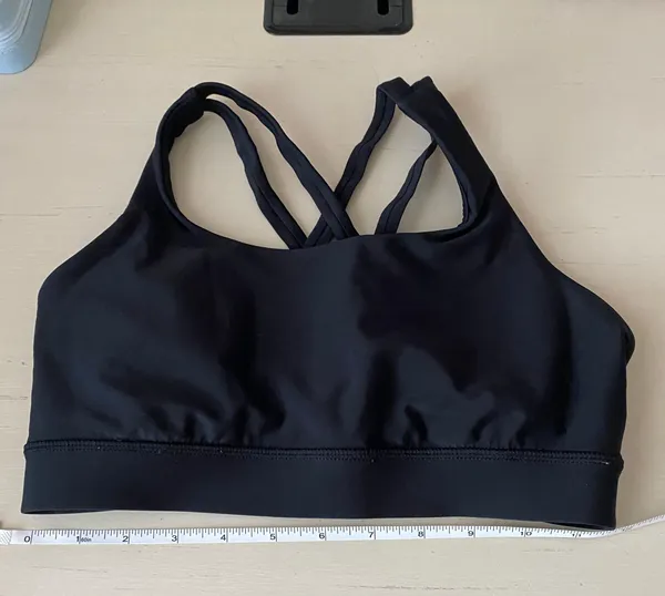 Lululemon Energy Bra in black - Image 7