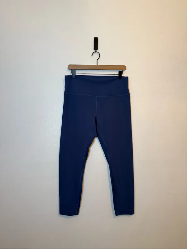 Lululemon Wunder Train High-Rise Tight 25" Blue‎ Twill - Image 3