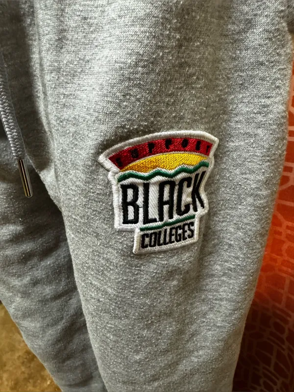 Women’s Support Black Colleges Sweatpants Size Small - Image 4