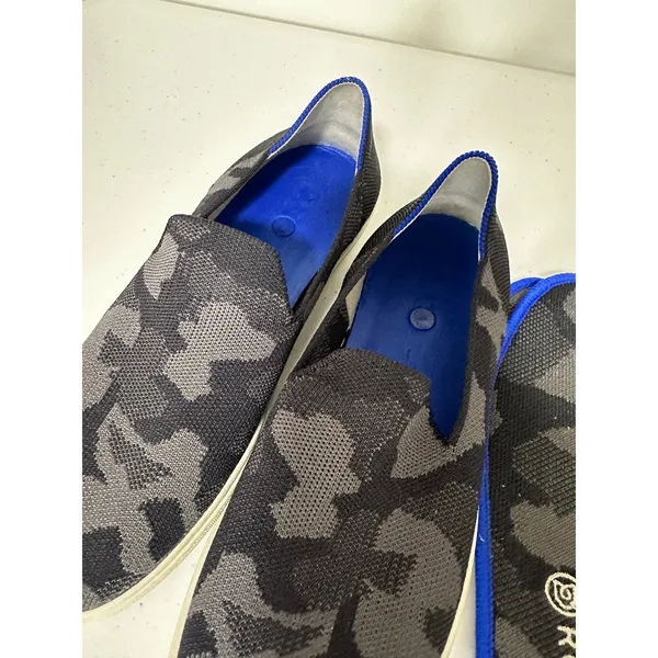 Rothys The Original Black Gray Camo Slip on‎ Sneaker Shoes Womens Size 8 Casual - Image 9
