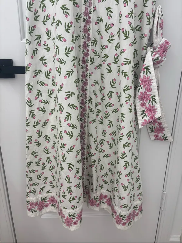 Crown & Ivy short sleeve belted midi dress NWT - Image 4