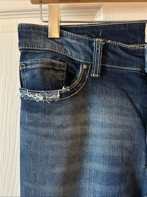 BKE‎ Payton Mid Rise Med/Dark Wash Bootcut Jeans Size 28/31.5” Inseam - Image 5