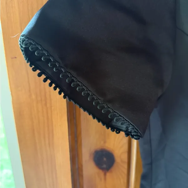 Elegant Black Evening Dress‎ Stage accents Dress size 10 - Image 8