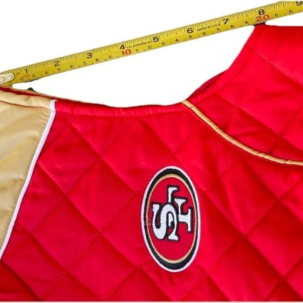 San Francisco 49ers Officially Licensed NFL Vest Womens Sz Small - Image 11