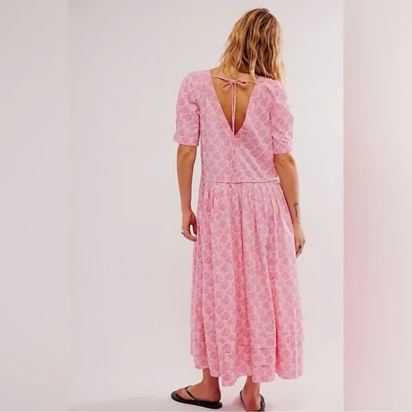 Free People There She Goes Midi‎ Dress New Small - Image 2