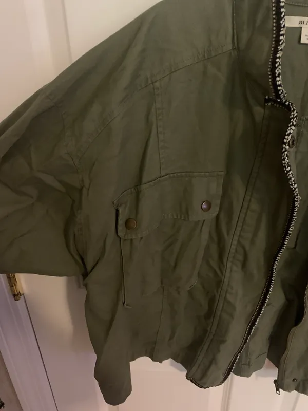 Zip Up Cargo Jacket - Image 3