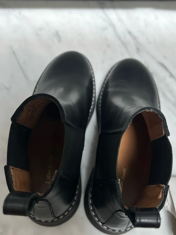 NEW & Other Stories Black Leather Chelsea Boots - Woman’s 6.5 - Image 5