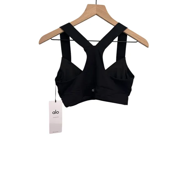 Alo Yoga Airbrush Rev It Up Bra Black Size M NWT Authentic ( Sold Out) - Image 6