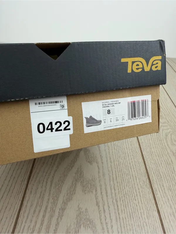Teva Women's Ellwood Lace-Up High-Top Booties 8M Ellwood Mid Light Neutral $120 - Image 8