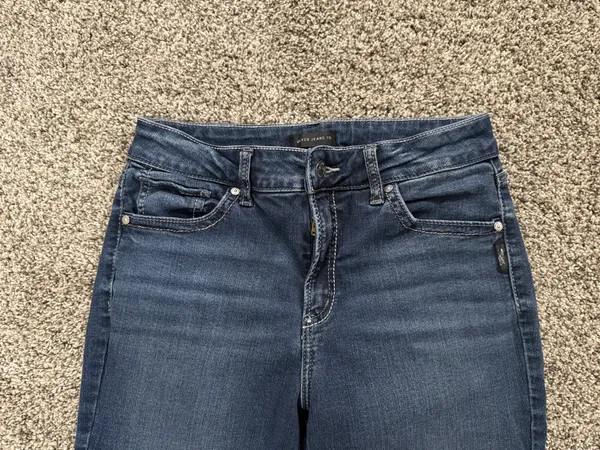 Avery Straight Dark Wash Jeans - Image 2