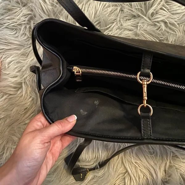 Beautiful authentic brown and black coach satchel! - Image 4