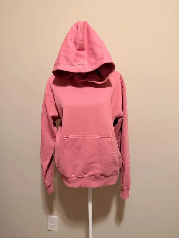 Aritzia Cozy Sweatfleece Perfect Hoodie size small vintage frozen berry NWOT - Image 9