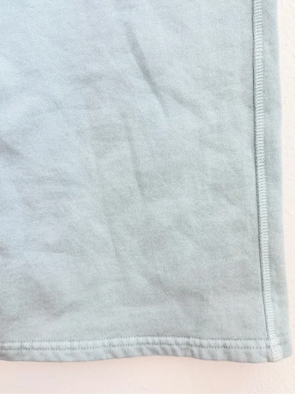 Brandy Melville John Galt Light Blue Mint Drawstring Fleece Sweatpants - Image 6