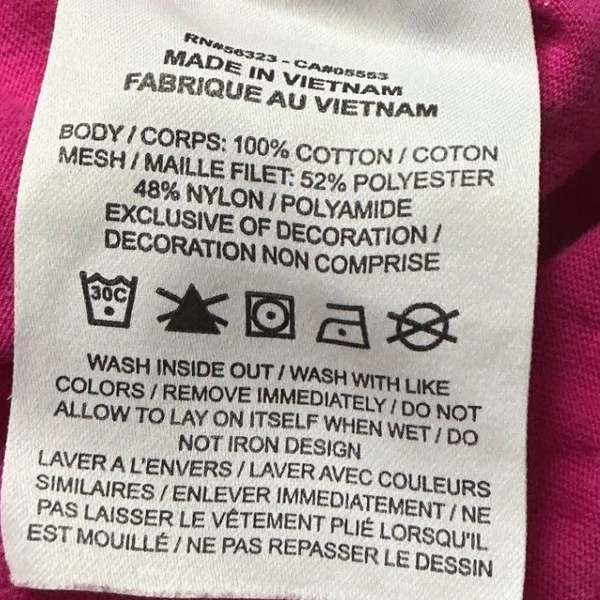 Nike Air Womens Pink Mesh‎ Overlay Crop Top XS Short Sleeve Graphic Tee - Image 8