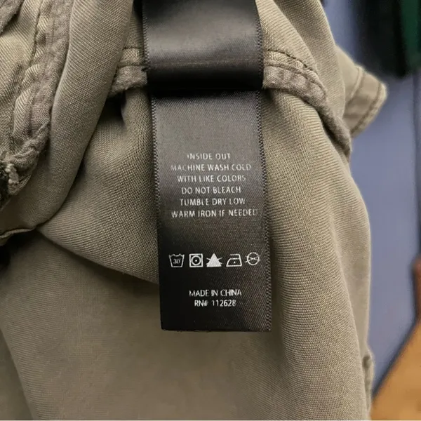 Max Jeans Olive Green Sleeveless Vest - Image 3