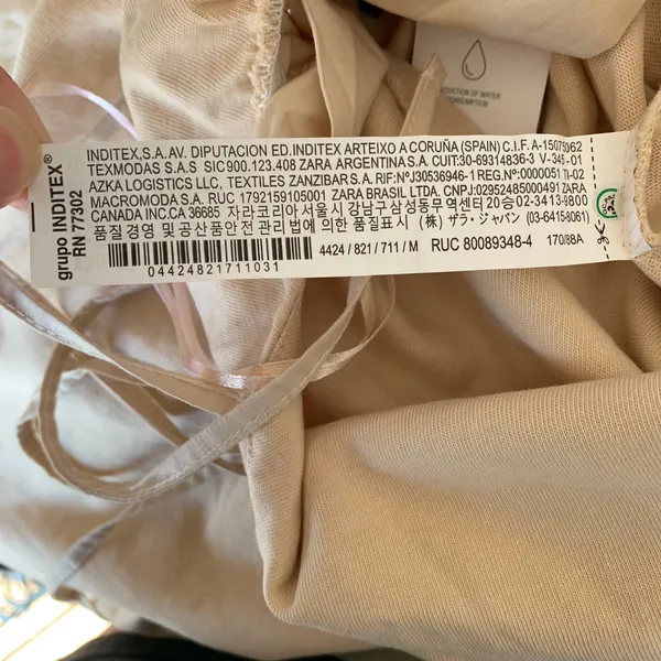 NWT‎ Zara Beige Halter Jumpsuit Blogger Favorite - Image 11