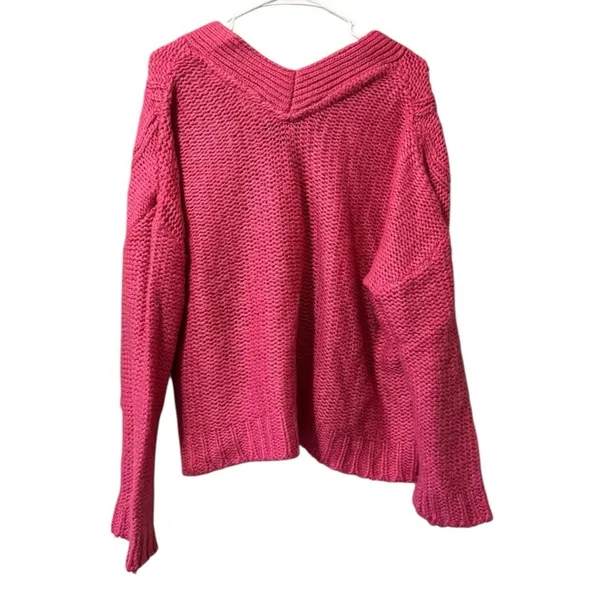 RD Style Women Size XL Chunky Knit Cardigan Sweater‎ Button Cotton Blend Cottage - Image 2