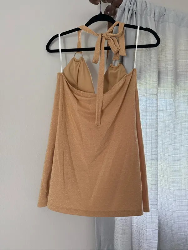Y2K aesthetic Halter mini dress from urban behavior - Image 3