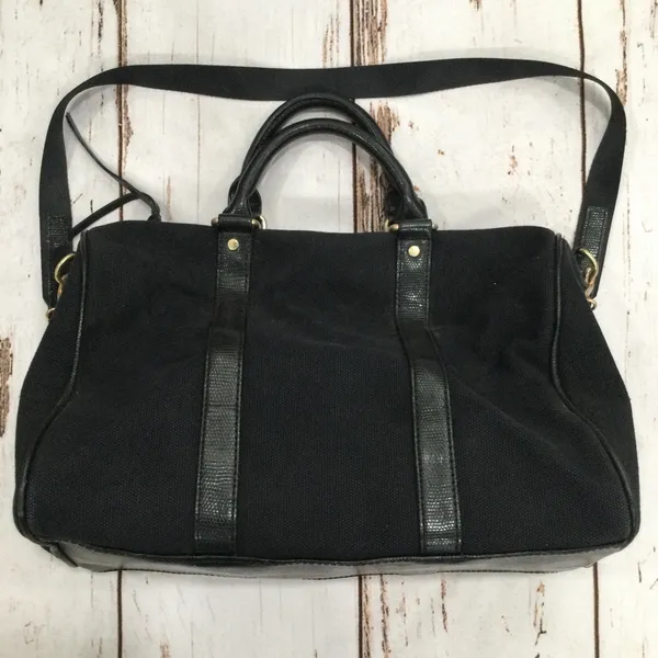 Victoria'S Secret Black Canvas Bag - Image 2