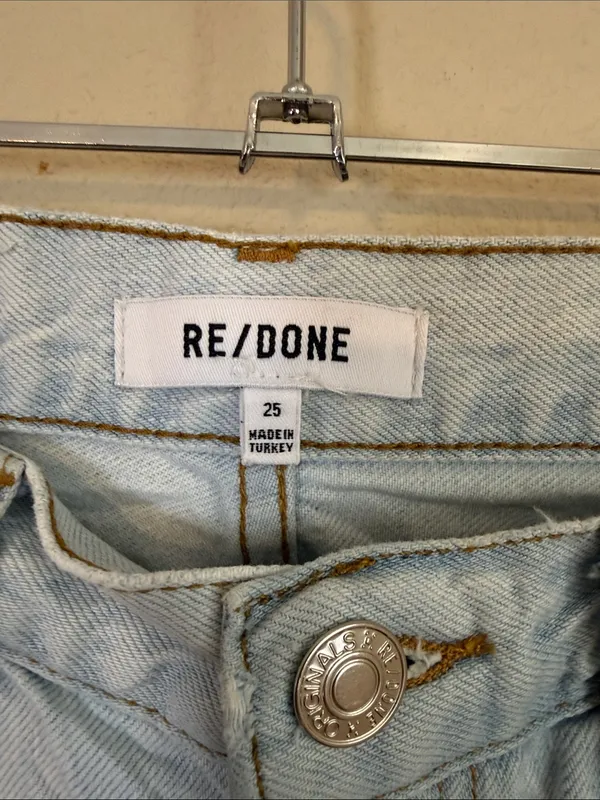 Re/Done 90s High Rise Loose‎ jeans Size 25 - Image 6