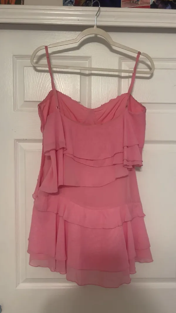 Pink Mini Dress Beginning Boutique - Image 2