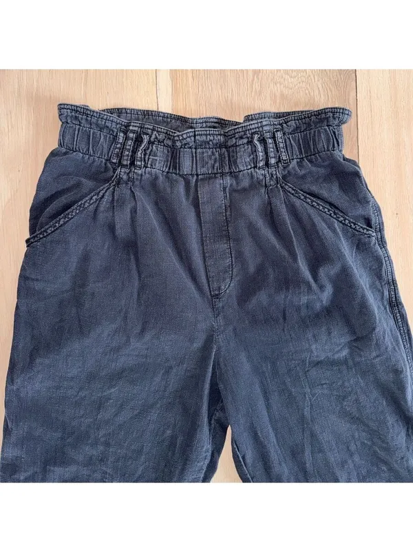 Anthropologie Dark Gray Pants Size Small - Image 2