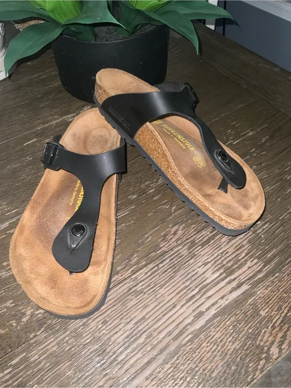 Birkenstock Gizeh Birko-Flor Sandals Thongs Sz 39 (8-8.5) - Image 7