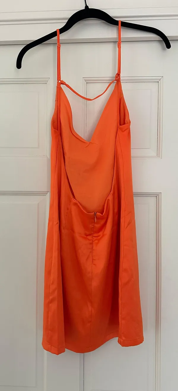 Superdown Revolve Orange Dress - Image 4