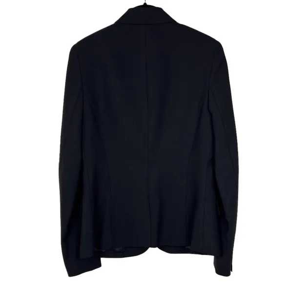 Theory Black Wool Tailored Blazer 6 Classic Career Jacket - Image 6