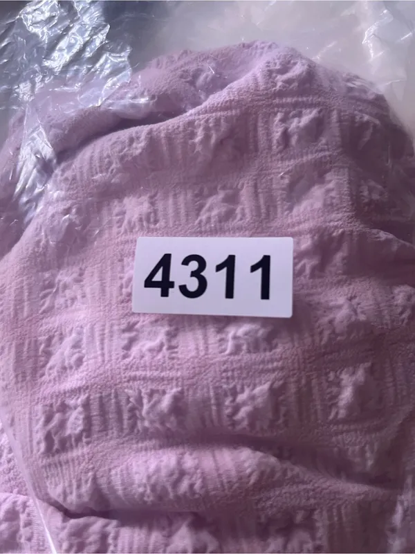 Pink Puff Sleeve Tiered Midi Dress Small Cottagecore Modest Romantic - Image 8
