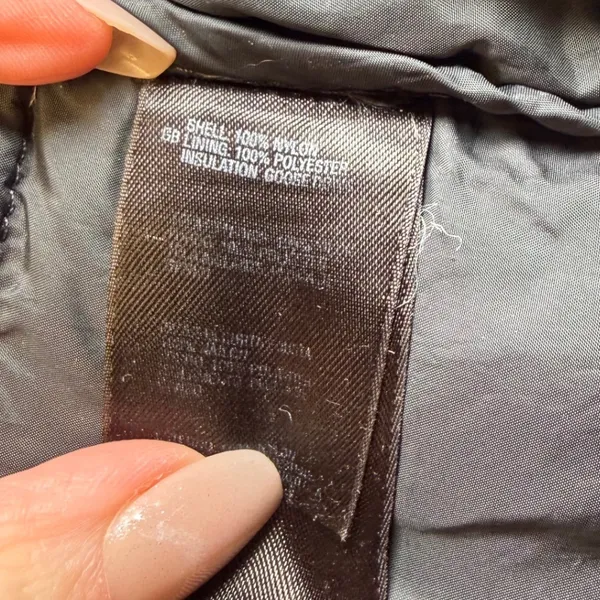 The North Face Womens 600 Fill Down Quilted Long Parka Puffer Jacket Black Small - Image 13