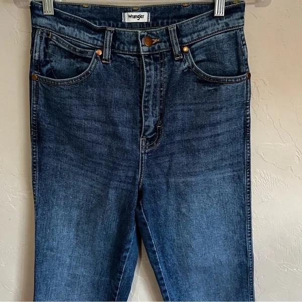 Wrangler Modern High Rise Bootcut Denim Jeans‎ - Image 3
