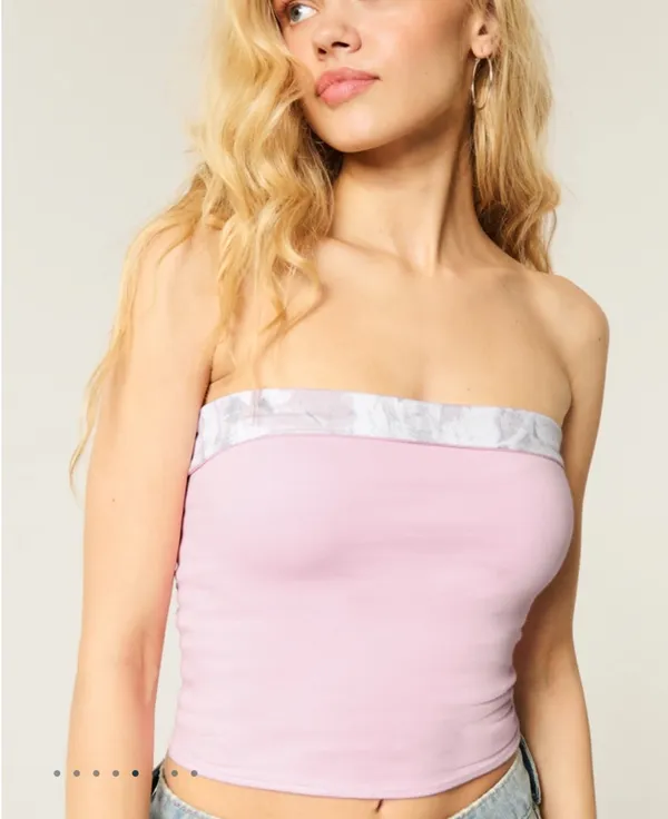 Hollister Reversible Tube Top camo - Image 2