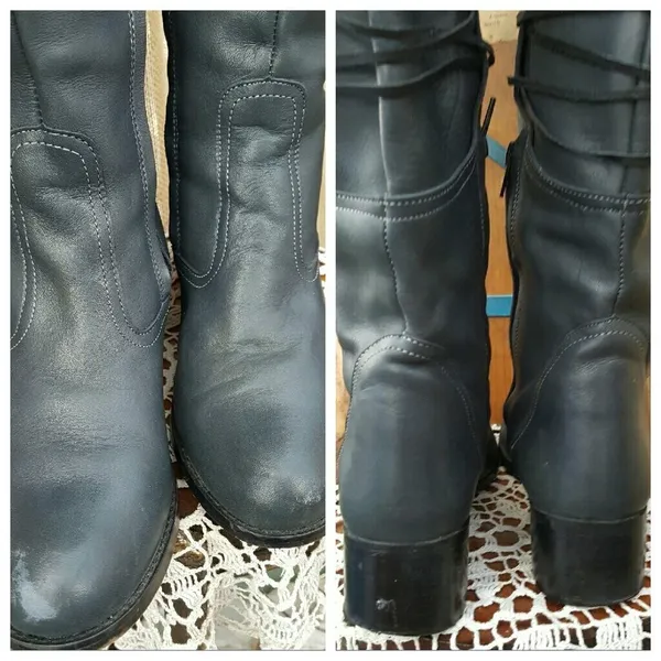 Steve Madden‎ "Bravvest" lace-up Leather Boots as is - Image 4